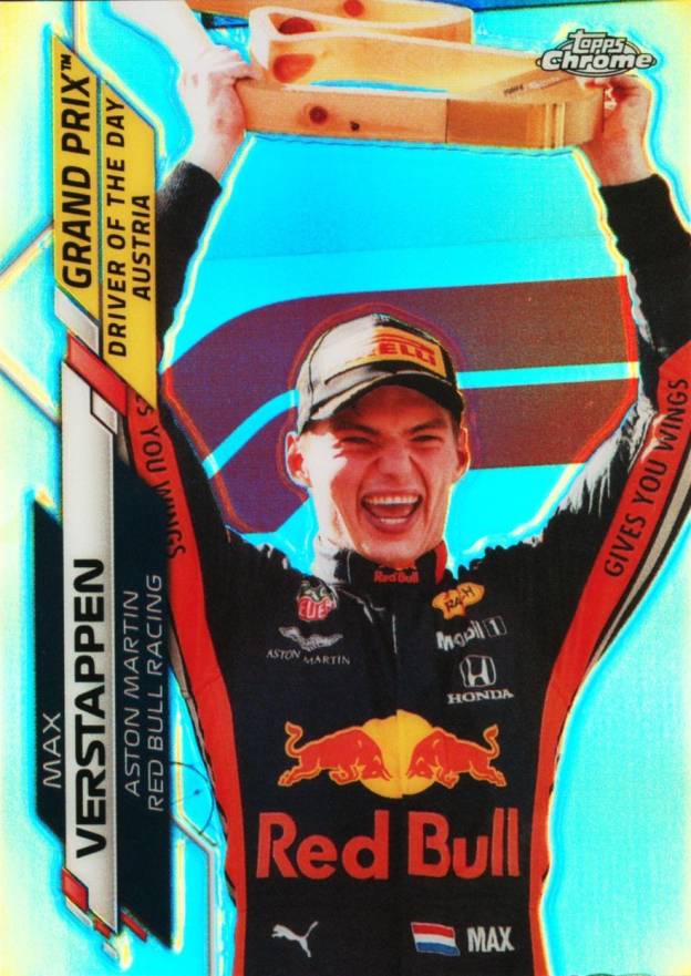 2020 Topps Chrome Formula 1 Max Verstappen #162 Other Sports Card