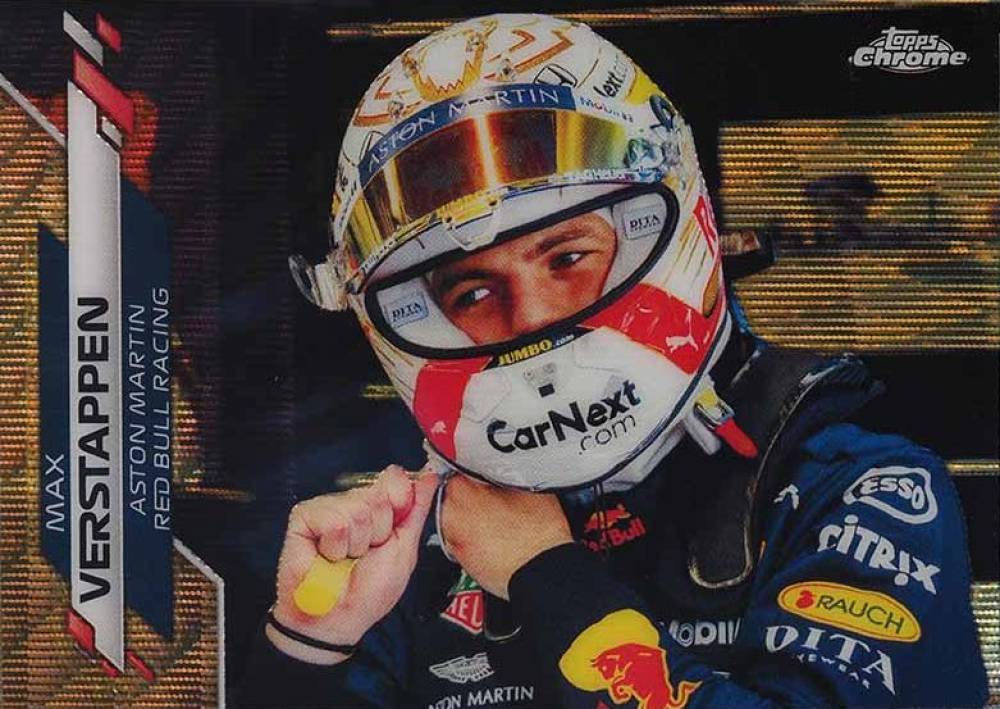 2020 Topps Chrome Formula 1 Max Verstappen #179 Other Sports Card