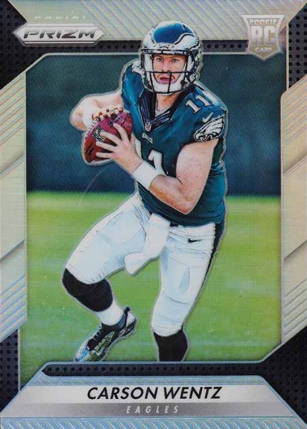 2016 Panini Prizm  Carson Wentz #218 Football Card