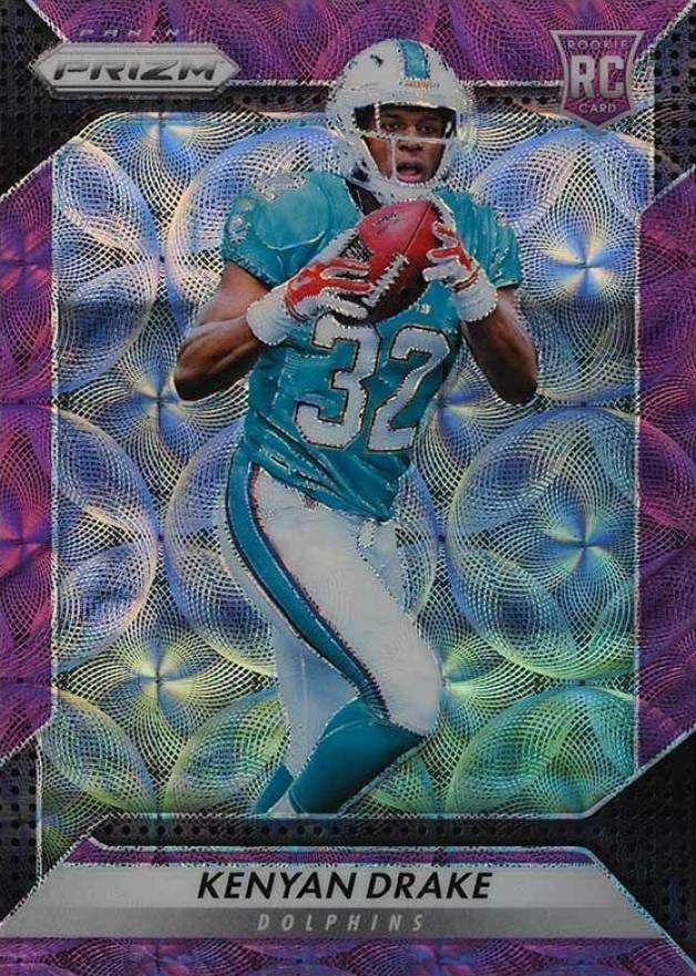 2016 Panini Prizm  Kenyan Drake #204 Football Card