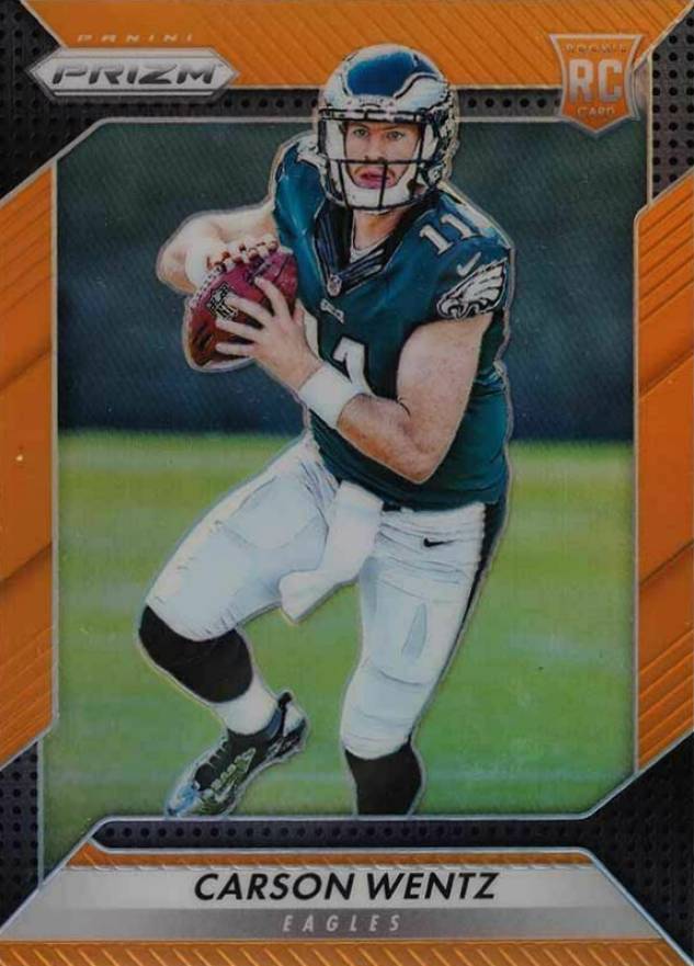 2016 Panini Prizm  Carson Wentz #218 Football Card