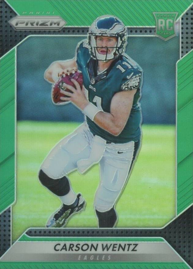 2016 Panini Prizm  Carson Wentz #218 Football Card