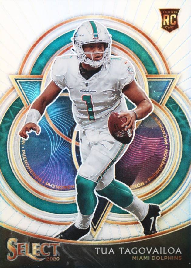 2020 Panini Select Phenomenon Tua Tagovailoa #P16 Football Card