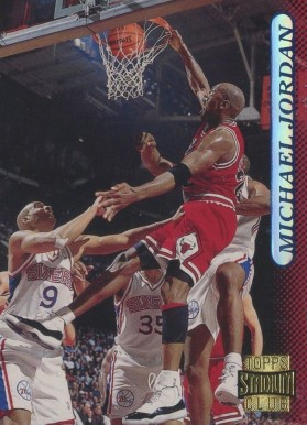 1996 Stadium Club  Michael Jordan #101 Basketball Card