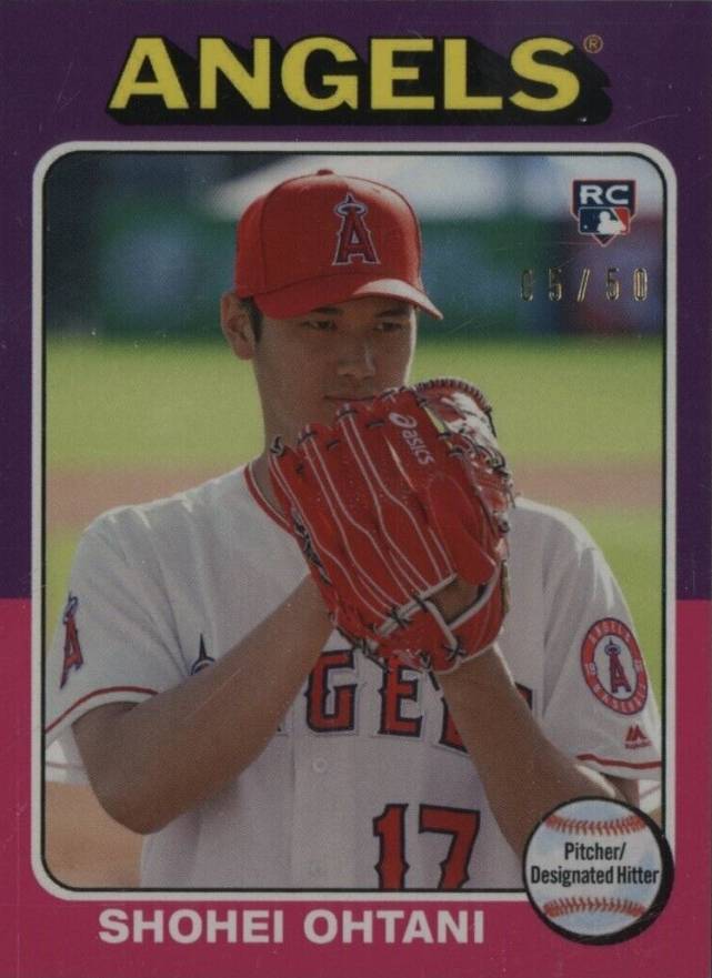 2019 Topps Transcendent VIP Party Shohei Ohtani Through the Years Shohei Ohtani #1975 Baseball Card