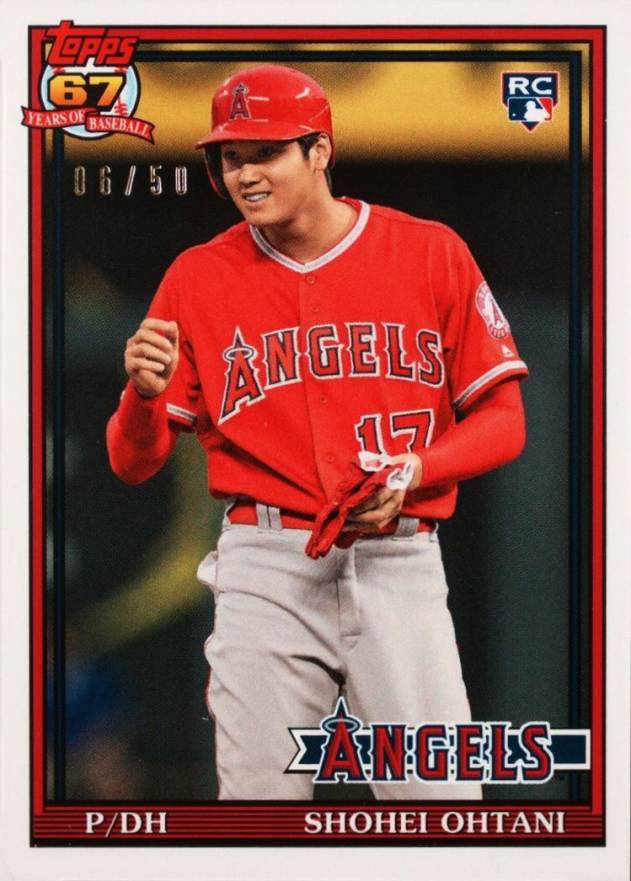 2019 Topps Transcendent VIP Party Shohei Ohtani Through the Years Shohei Ohtani #1991 Baseball Card