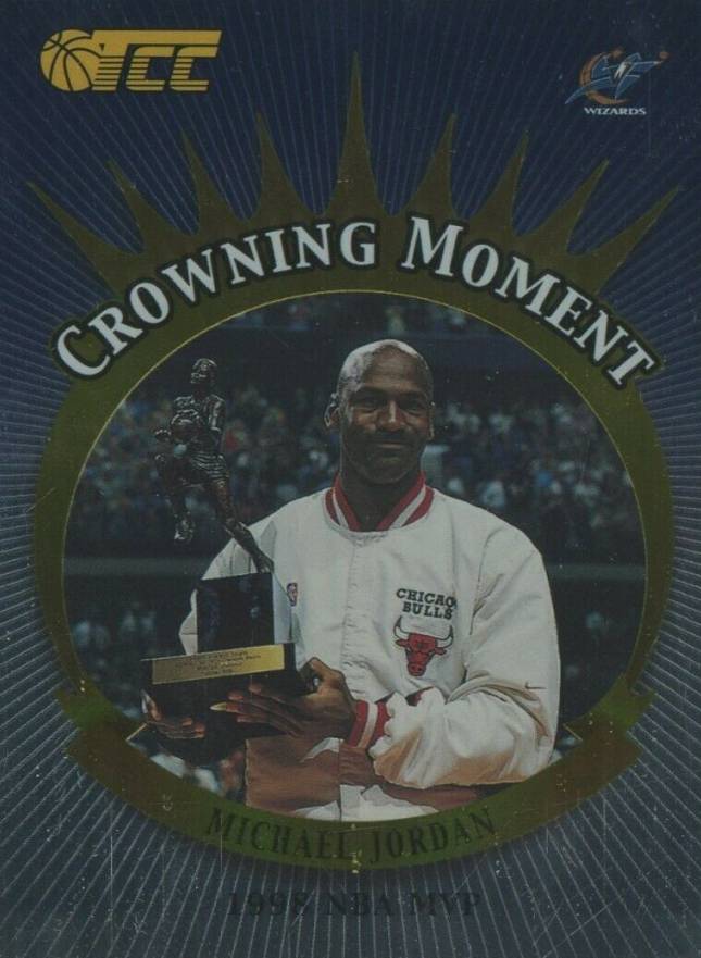 2001 Topps Champions & Contenders Crowning Moment Michael Jordan #CM4 Basketball Card