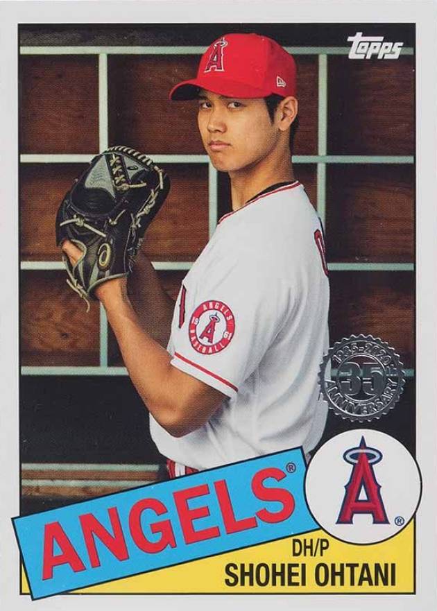 2020 Topps Update 1985 Topps 35th Anniversary Shohei Ohtani #85TB47 Baseball Card