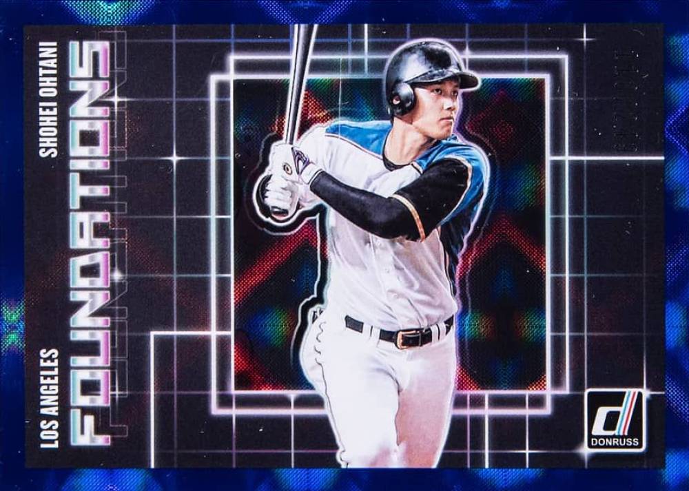 2018 Panini Donruss Foundations Shohei Ohtani #F7 Baseball Card