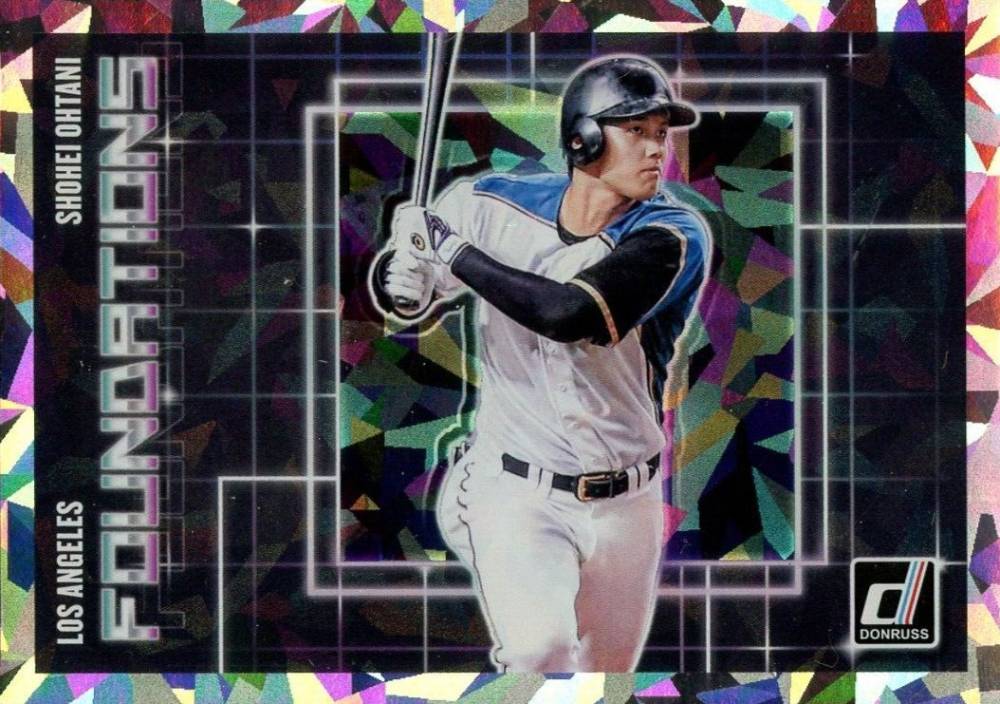 2018 Panini Donruss Foundations Shohei Ohtani #F7 Baseball Card