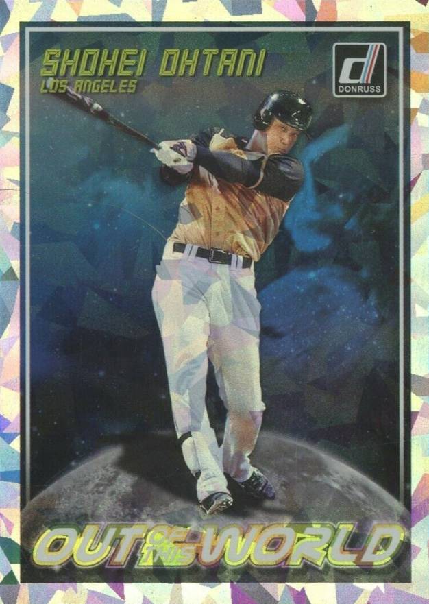 2018 Panini Donruss Out of This World Shohei Ohtani #OW5 Baseball Card