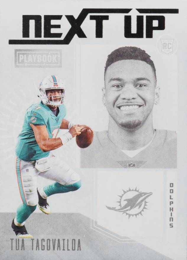 2020 Panini Playbook Next Up Tua Tagovailoa #2 Football Card