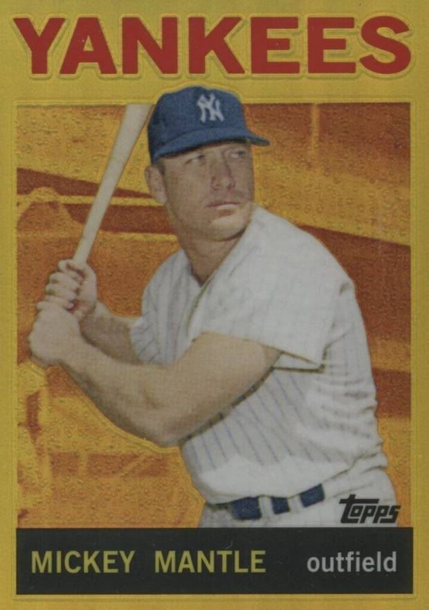 2012 Topps Mickey Mantle Reprint Mickey Mantle #50 Baseball Card