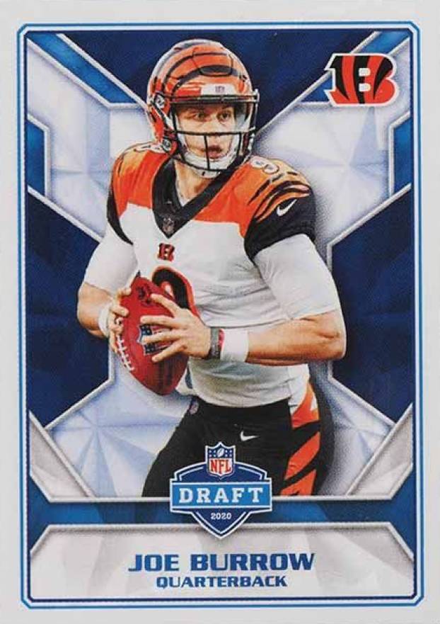 2020 Panini Stickers Joe Burrow #549 Football Card