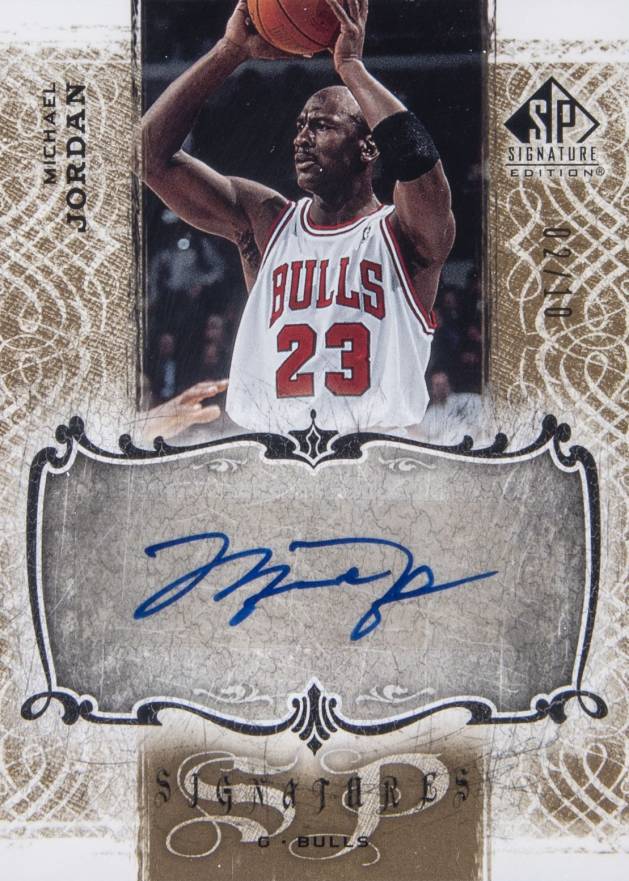 2006 SP Signature Signatures Michael Jordan #SPSMJ Basketball Card