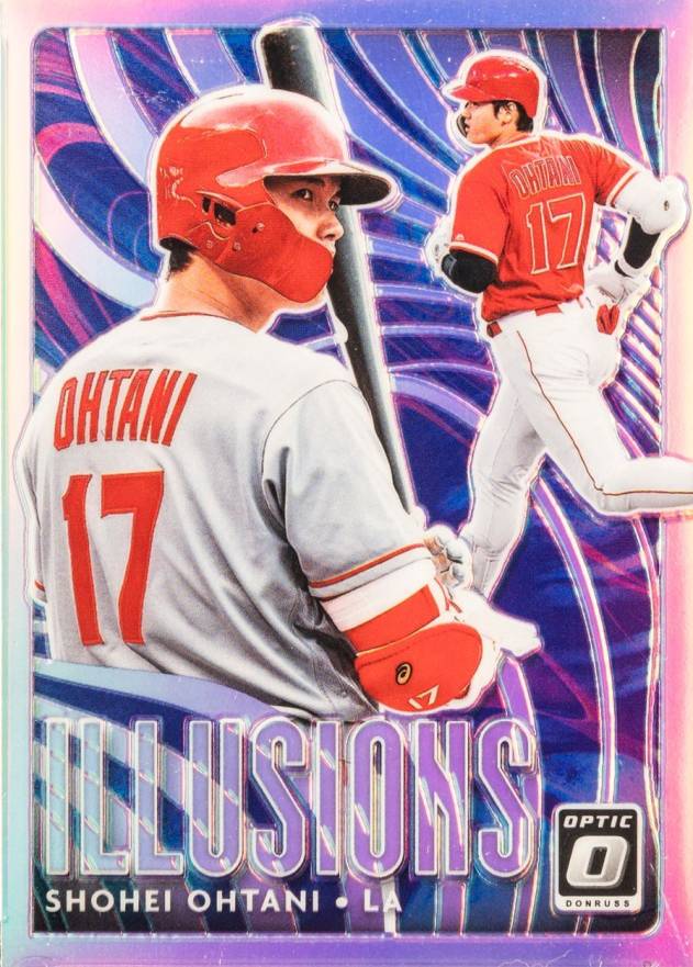 2020 Panini Donruss Optic Illusions Shohei Ohtani #OI13 Baseball Card