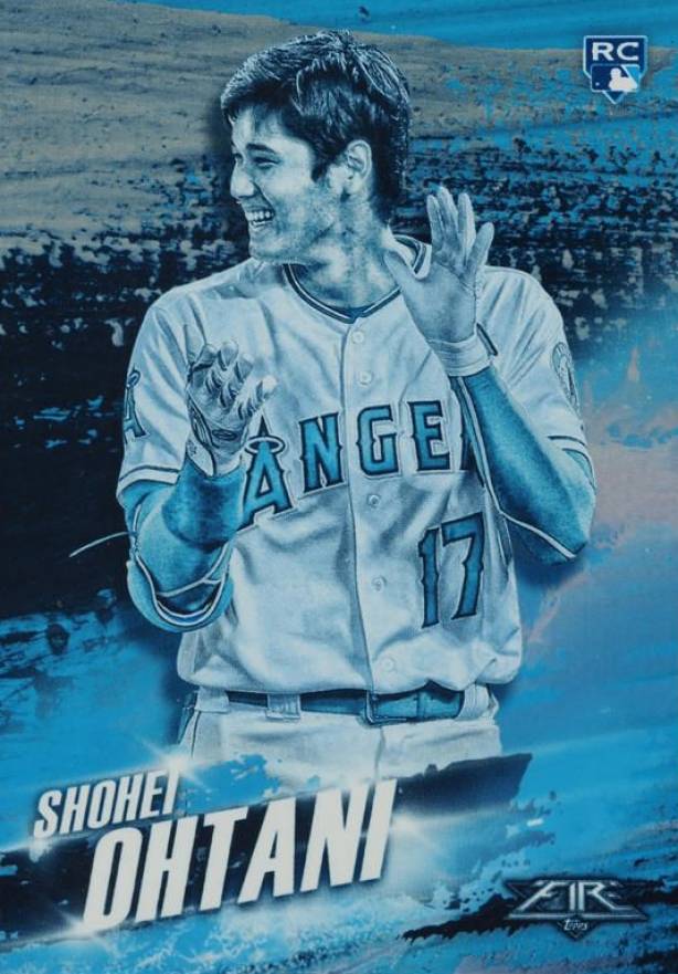 2018 Topps Fire Hot Starts Shohei Ohtani #HS-1 Baseball Card