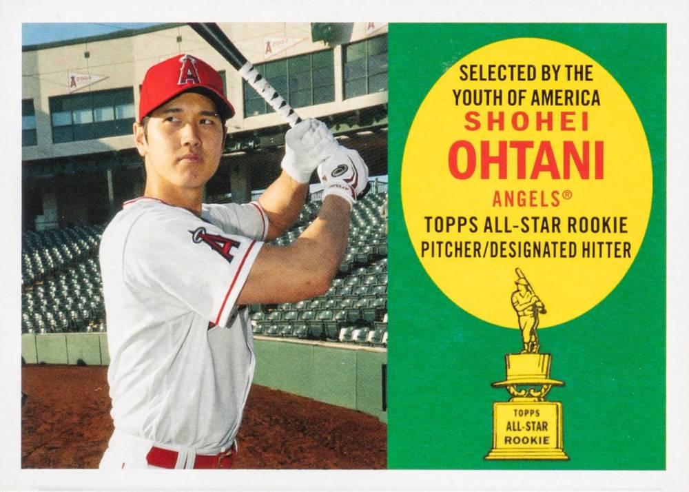 2020 Topps Archives 1960 All-Star Rookies Shohei Ohtani #60ARSO Baseball Card