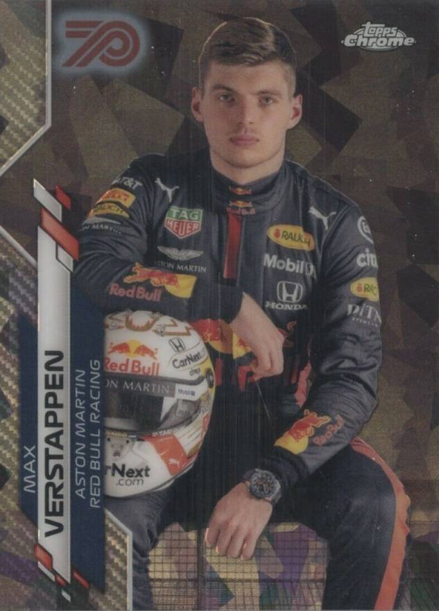 2020 Topps Chrome Formula 1 Sapphire Edition Max Verstappen #6 Other Sports Card