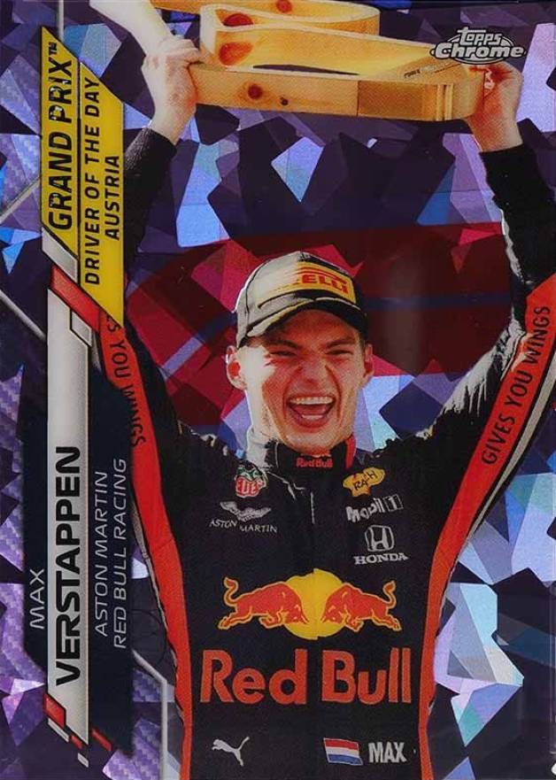 2020 Topps Chrome Formula 1 Sapphire Edition Max Verstappen #162 Other Sports Card