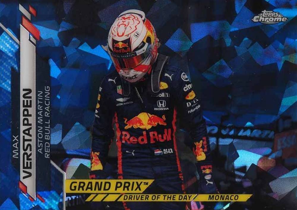 2020 Topps Chrome Formula 1 Sapphire Edition Max Verstappen #159 Other Sports Card