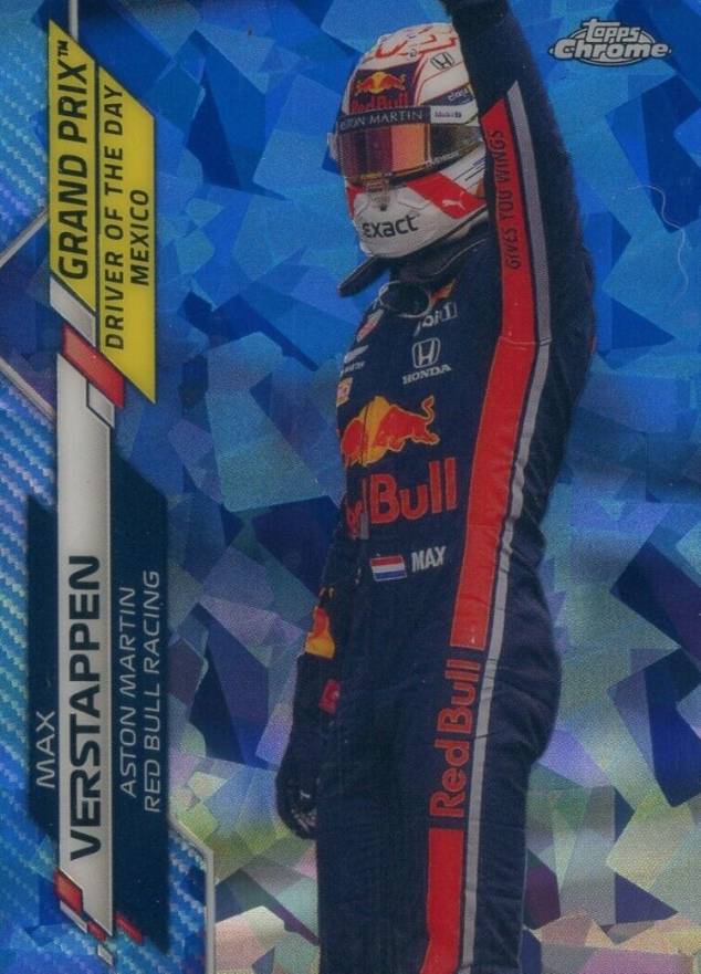 2020 Topps Chrome Formula 1 Sapphire Edition Max Verstappen #171 Other Sports Card