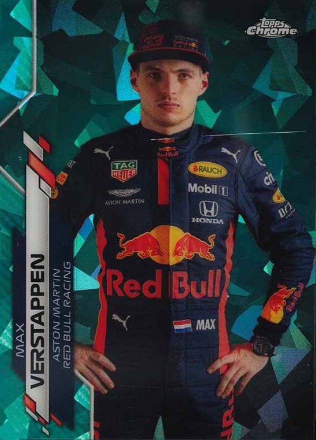 2020 Topps Chrome Formula 1 Sapphire Edition Max Verstappen #6 Other Sports Card