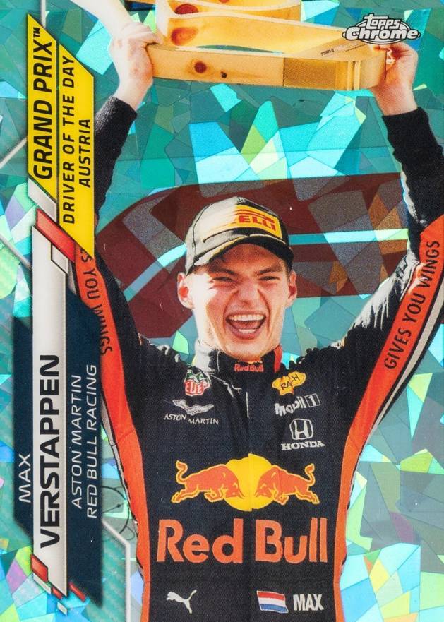 2020 Topps Chrome Formula 1 Sapphire Edition Max Verstappen #162 Other Sports Card