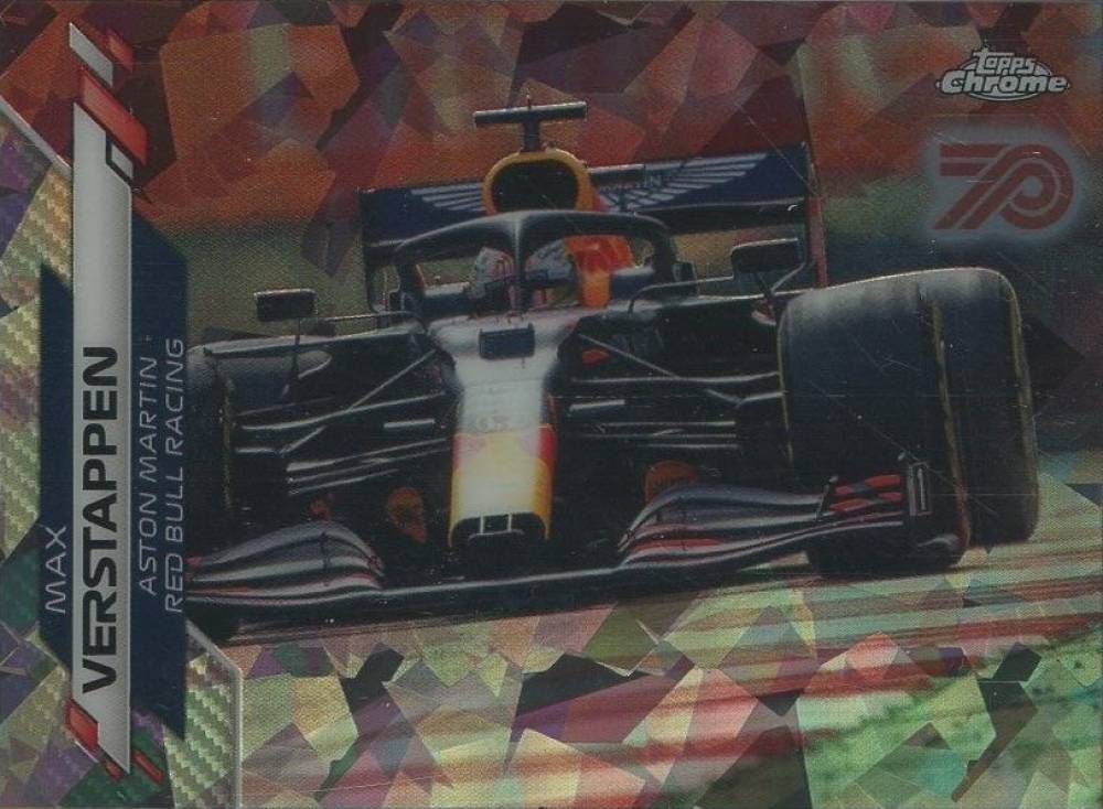 2020 Topps Chrome Formula 1 Sapphire Edition Max Verstappen #26 Other Sports Card