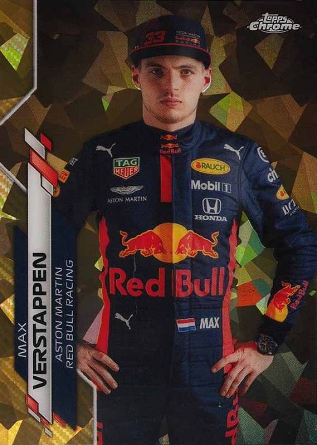 2020 Topps Chrome Formula 1 Sapphire Edition Max Verstappen #6 Other Sports Card