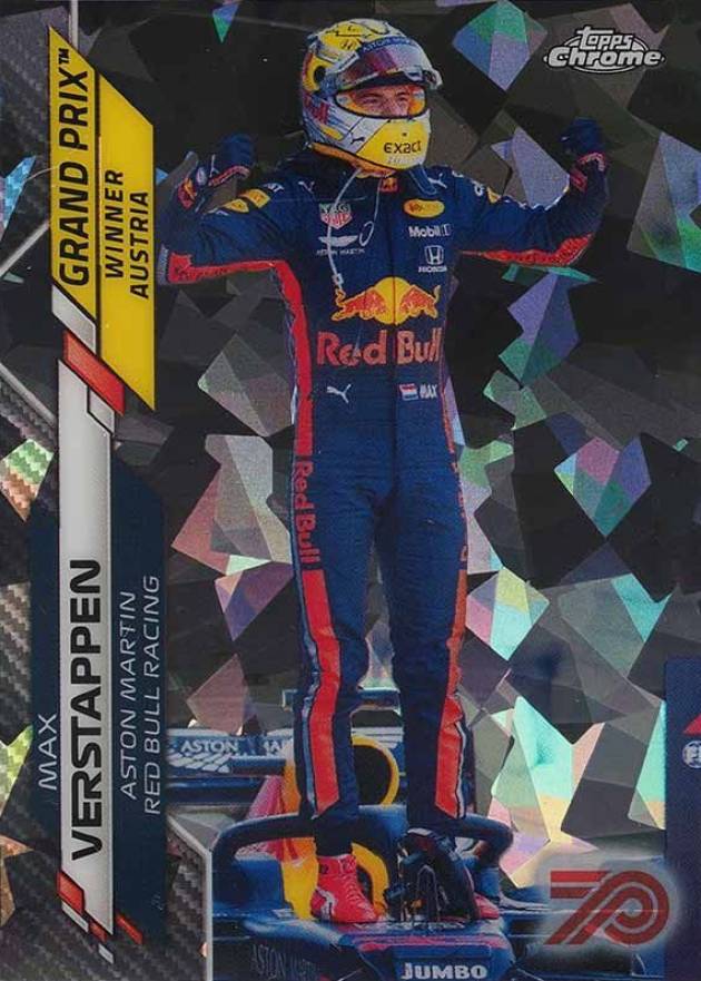 2020 Topps Chrome Formula 1 Sapphire Edition Max Verstappen #141 Other Sports Card