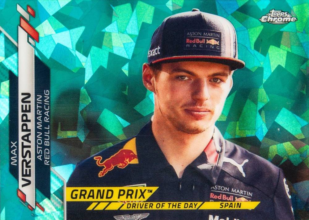 2020 Topps Chrome Formula 1 Sapphire Edition Max Verstappen #158 Other Sports Card