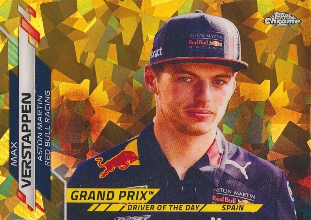 2020 Topps Chrome Formula 1 Sapphire Edition Max Verstappen #158 Other Sports Card