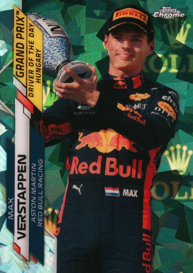 2020 Topps Chrome Formula 1 Sapphire Edition Max Verstappen #165 Other Sports Card