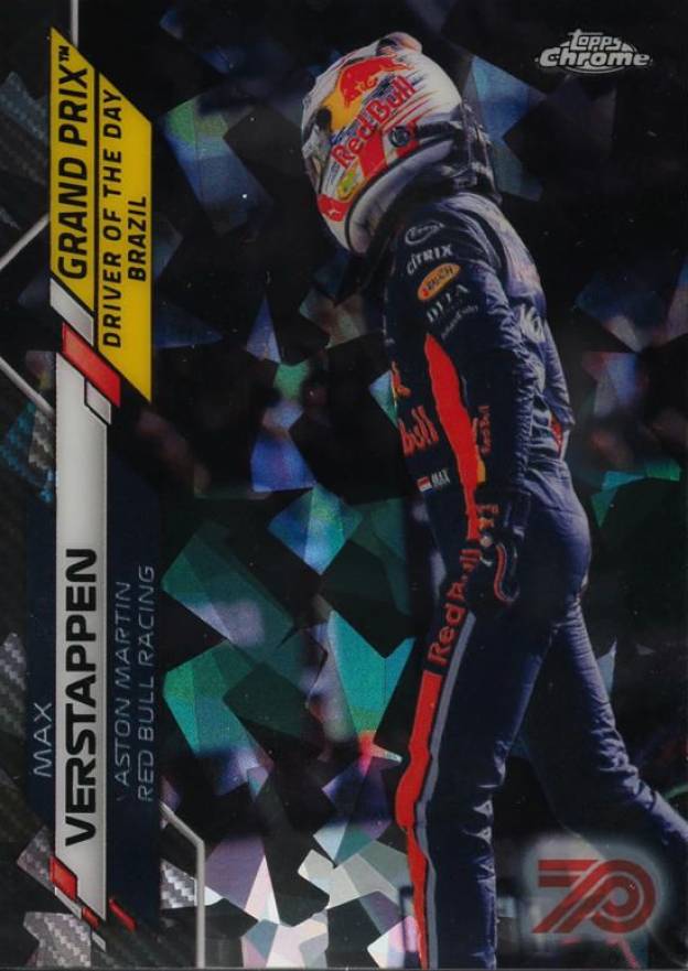 2020 Topps Chrome Formula 1 Sapphire Edition Max Verstappen #173 Other Sports Card