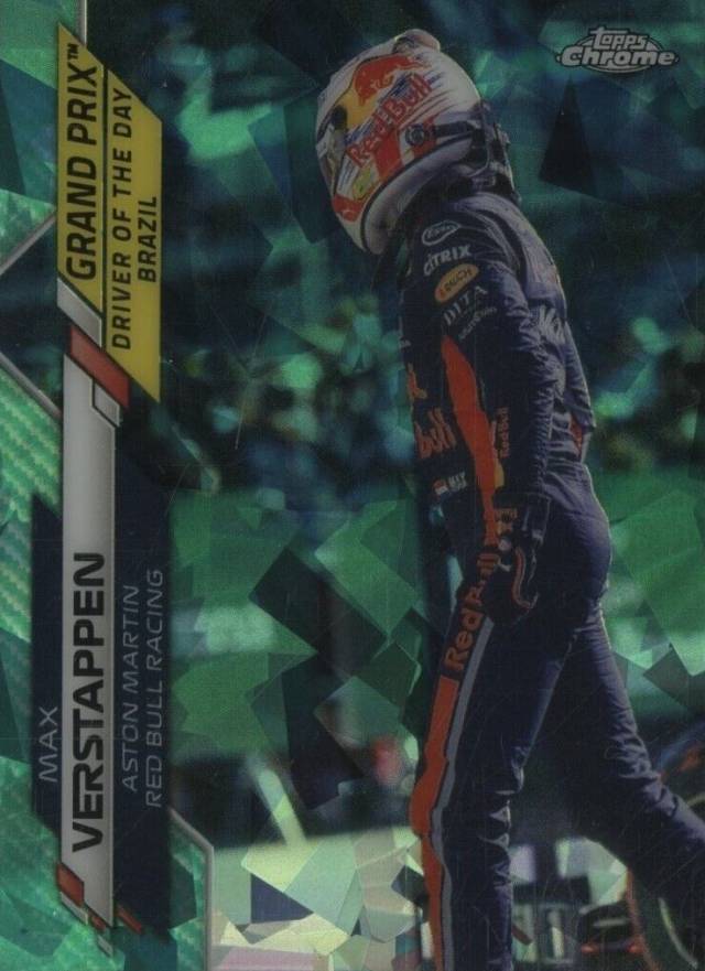 2020 Topps Chrome Formula 1 Sapphire Edition Max Verstappen #173 Other Sports Card