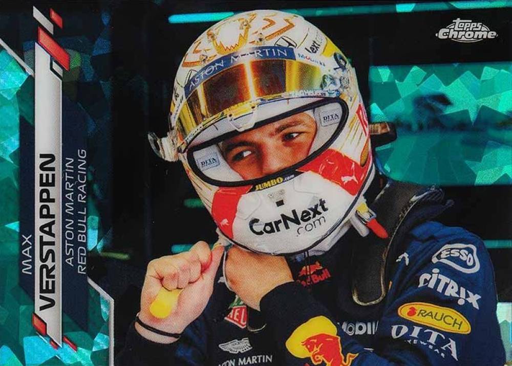 2020 Topps Chrome Formula 1 Sapphire Edition Max Verstappen #179 Other Sports Card