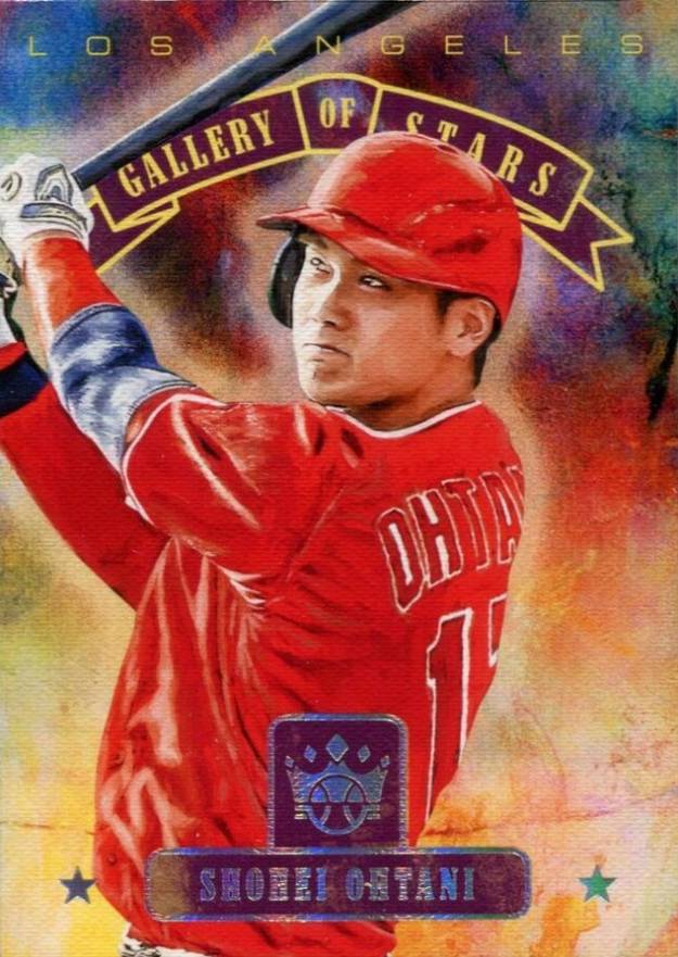 2018 Panini Diamond Kings Gallery of Stars Shohei Ohtani #GS11 Baseball Card