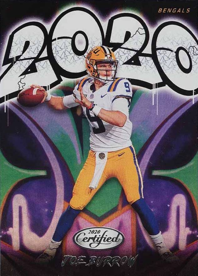 2020 Panini Certified 2020 Joe Burrow #JB Football Card