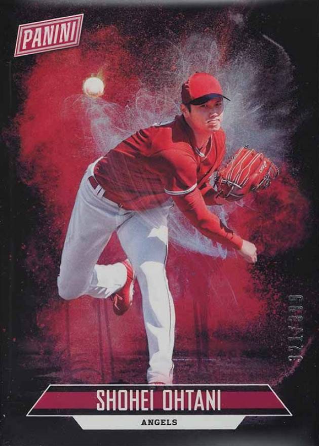 2018 Panini Father's Day Panini Collection Shohei Ohtani #8 Baseball Card