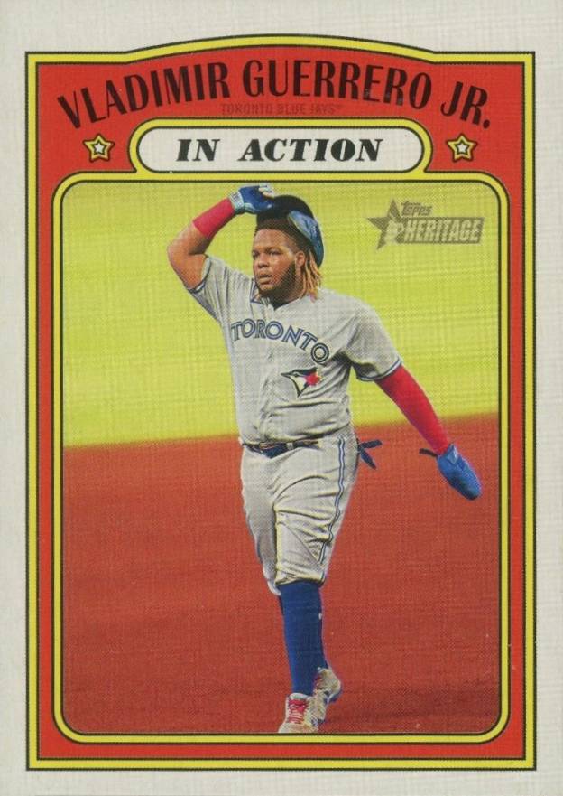 2021 Topps Heritage Vladimir Guerrero Jr. #194 Baseball Card