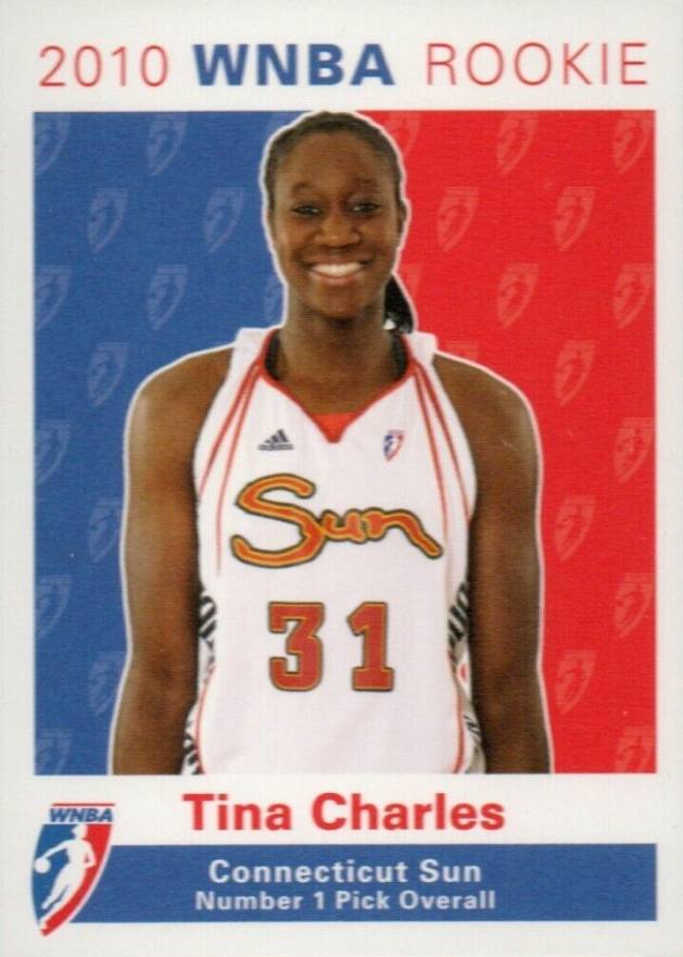 2010 Rittenhouse WNBA Rookies Tina Charles #R1 Basketball Card