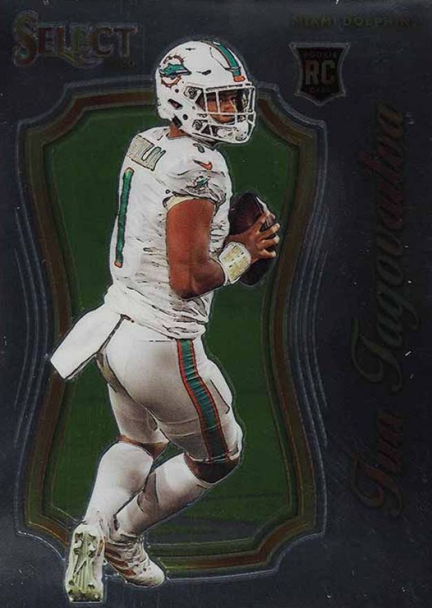 2020 Panini Select Select Certified Rookies Tua Tagovailoa #SCR3 Football Card