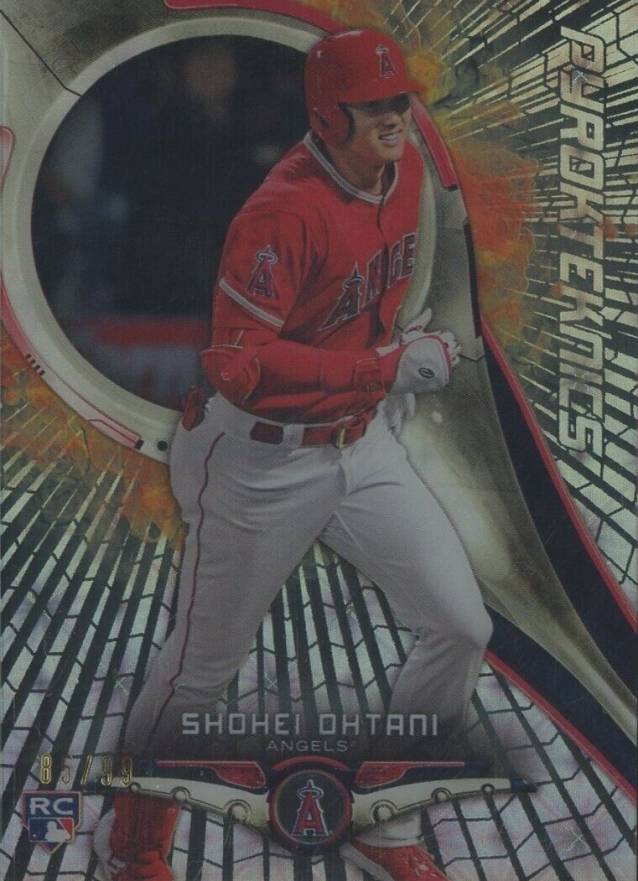 2018 Topps High Tek Pyroteknics Shohei Ohtani #PYTSO Baseball Card