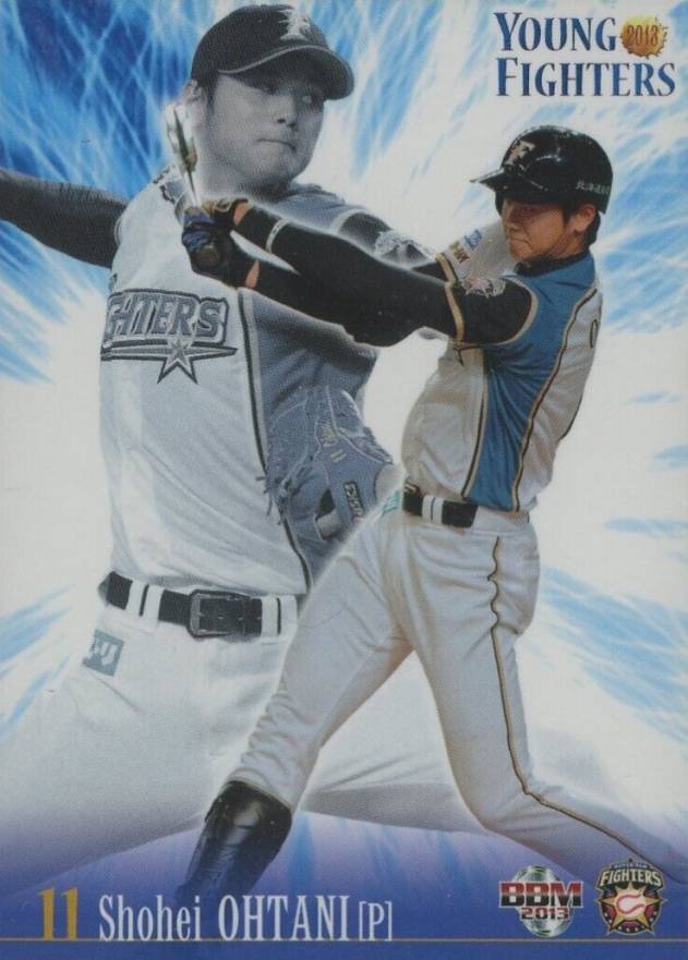 2013 BBM Hokkaido Nippon Ham Young Fighters Shohei Ohtani #YF01 Baseball Card