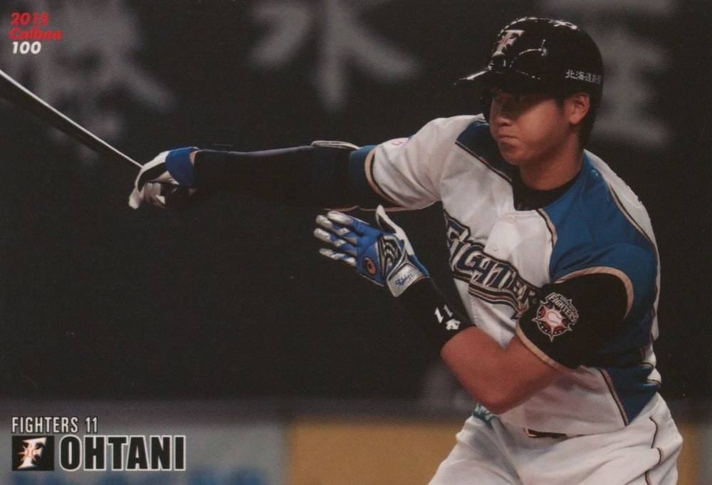 2015 Calbee Shohei Ohtani #100 Baseball Card