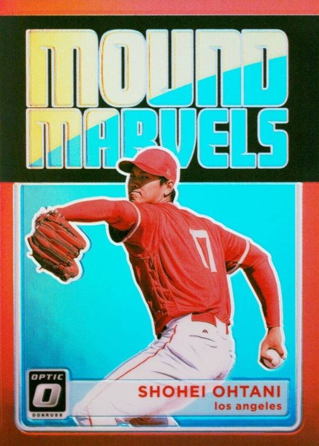 2018 Panini Donruss Optic Mound Marvels Shohei Ohtani #MM3 Baseball Card