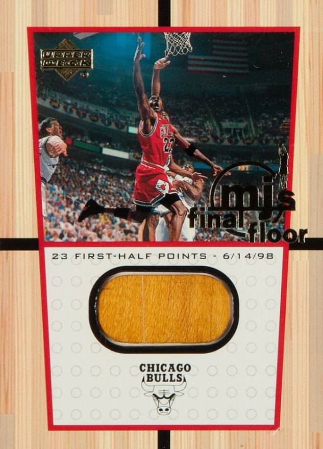 1999 Upper Deck MJ Final Floor  Michael Jordan #FF5 Basketball Card