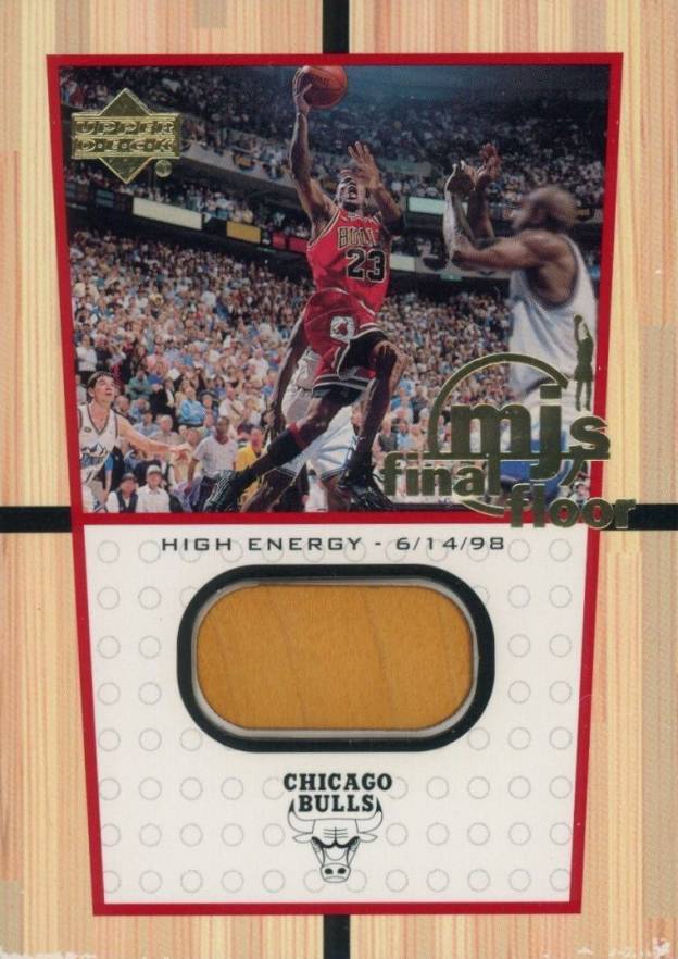 1999 Upper Deck MJ Final Floor  Michael Jordan #FF7 Basketball Card