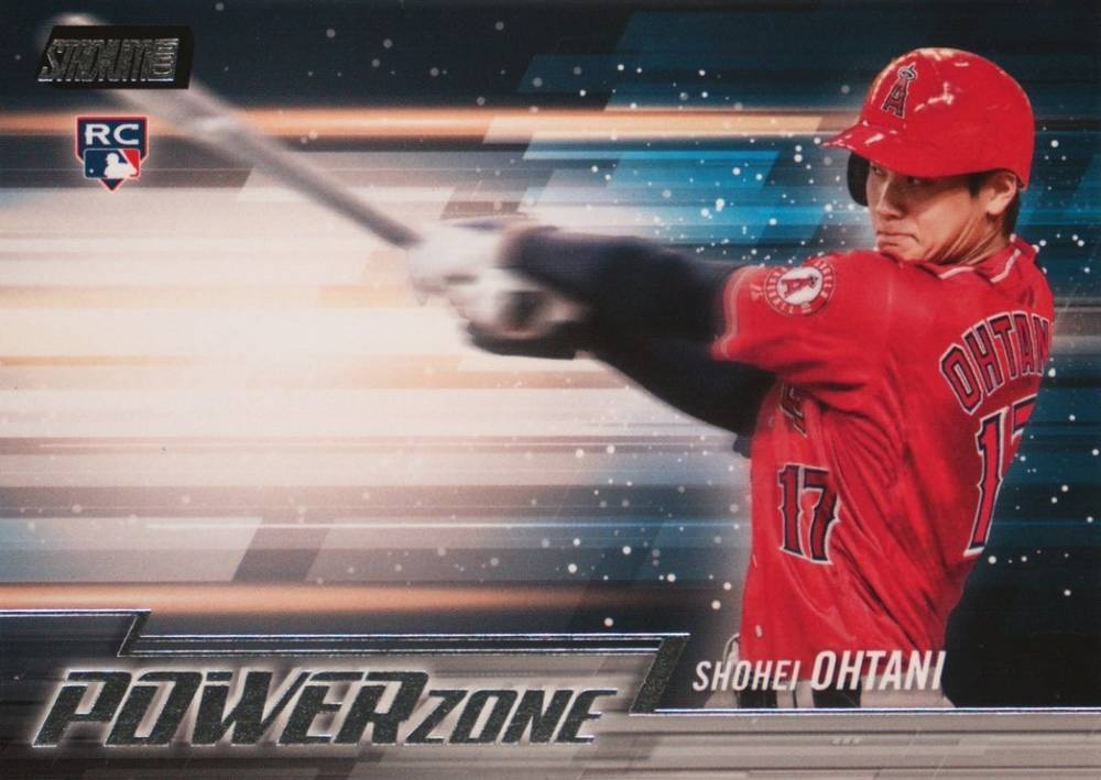 2018 Stadium Club Power Zone Shohei Ohtani #PZ-SO Baseball Card